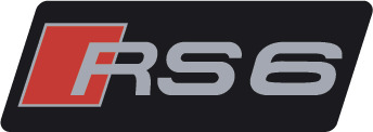 Audi RS6 Steering Wheel Gel Badge