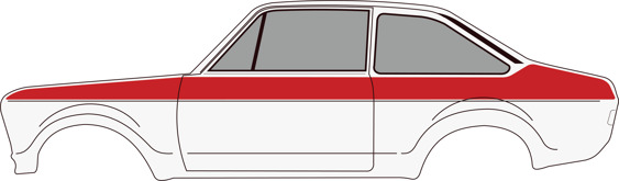 Allied Polymer 'Style' Side Stripes - Solid Version