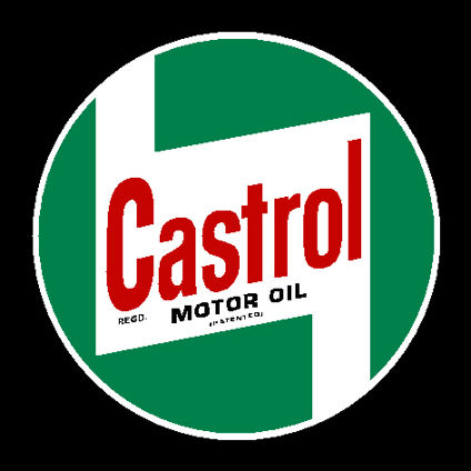 Castrol Motor Oil Decal