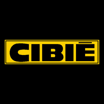 Cibie Decal - Yellow/Black Outline
