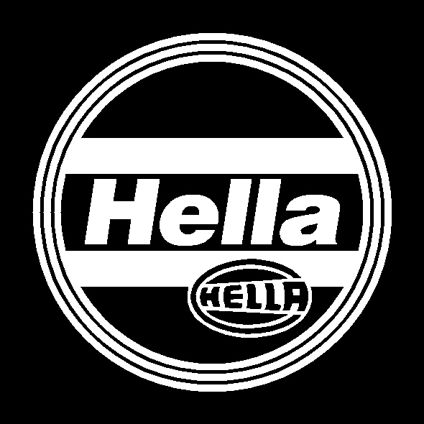 Hella Round Decal