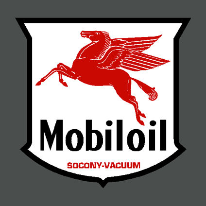Mobil Oil Decal