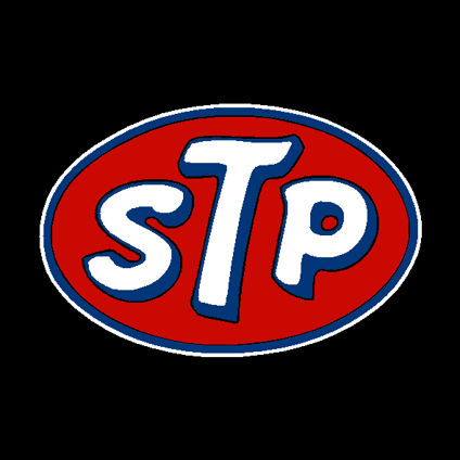 STP Oil Decal