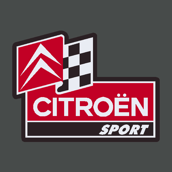 Citroen Sport 3D sticker bord 12 x 73 mm Citroen Sport 3D sticker bord 12 x 73 mm
