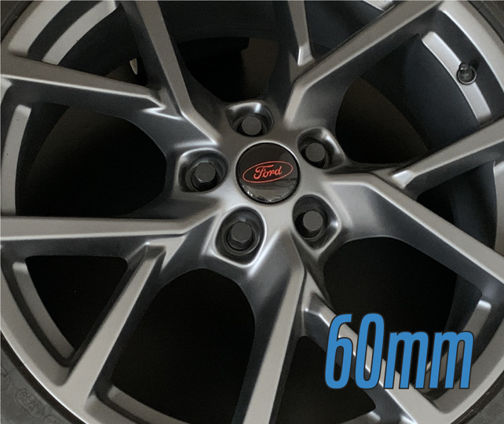 Ford Wheel Centre Gel Overlays - 60mm