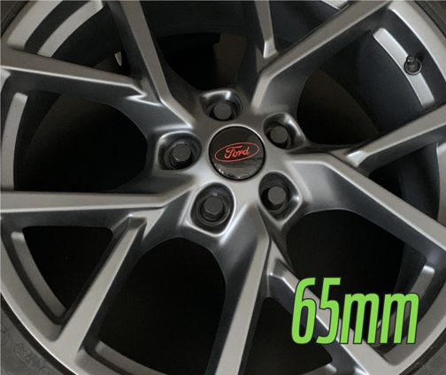 Ford Wheel Centre Gel Overlays - 65mm