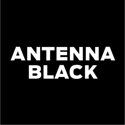 Custom Text - Antenna Black
