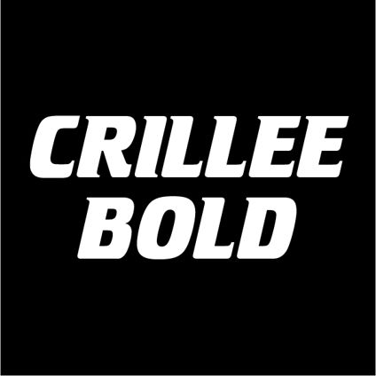 Custom Text - Crillee Bold