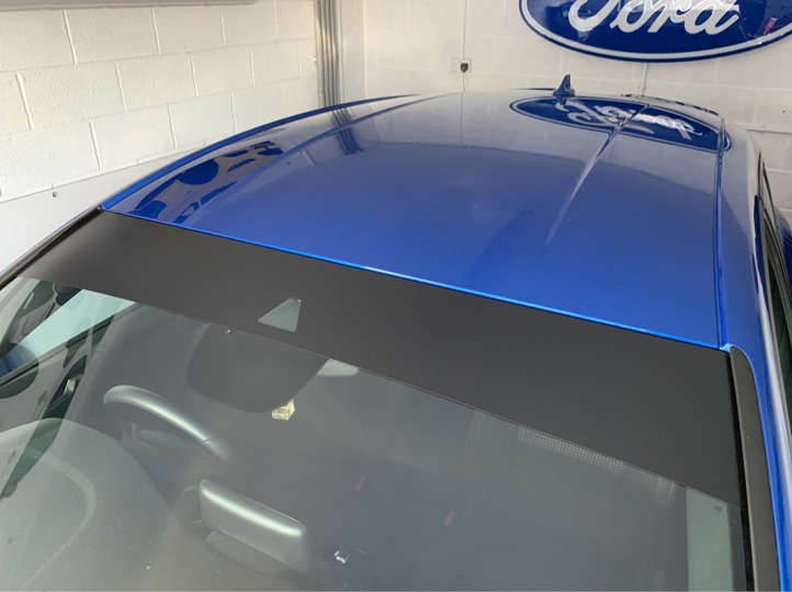 Ford Focus MK2 ST Pre-Cut Sunstrip + Sport Technologies Overlay - CUSTOMRIDES