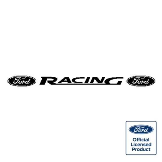 Ford Racing Script Ford Racing Stickers
