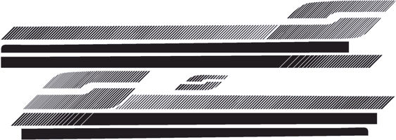 Fiesta Mk1 S Stripe Kit - Late Type