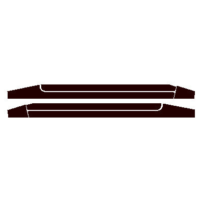 Fiesta Mk1 XR2 Sill Stripes.