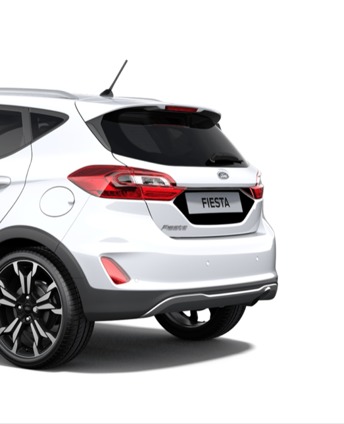Fiesta Mk8 Rear Number Plate Surround Decal