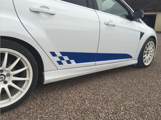Focus Mk3 Mk3.5 Lower Side Stripes - 5 Door/Estate