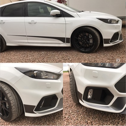 Focus Mk3.5 RS Side Stripe / Accent Kit - V3