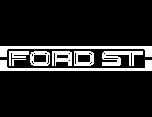 Ford ST Logo Universal Side Stripe