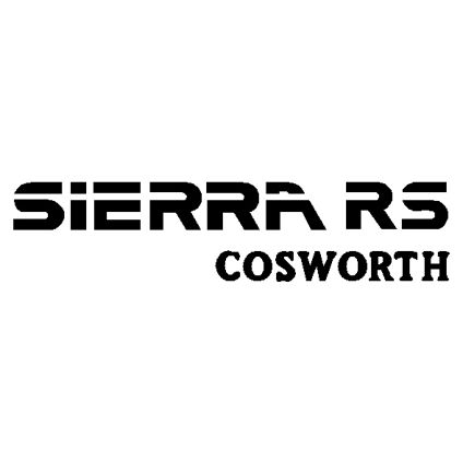 Sierra RS Cosworth Tailgate Decal