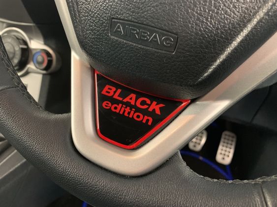Fiesta Mk7.5 'BLACK Edition' Badge for Steering Wheel