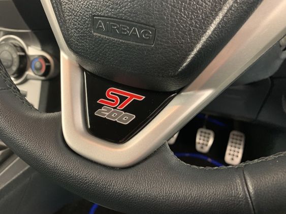 Fiesta Mk7.5 Lower Badge for Steering Wheel - ST200 Logo
