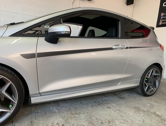 Fiesta Mk8 Single Upper Side Stripes - 3 Door ONLY