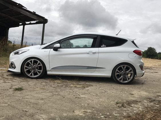 Fiesta Mk8 Lower Side Stripes - Wide Version