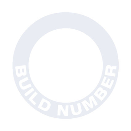 Focus Mk1 RS Build Number Decal