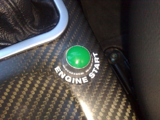 Focus Mk1 RS Start Button Decal