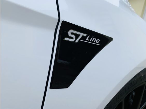 Focus Mk3 Mk3.5 ST Line Wing GEL Badges - PAIR