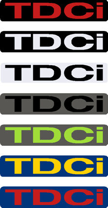 TDCi Gel Badge