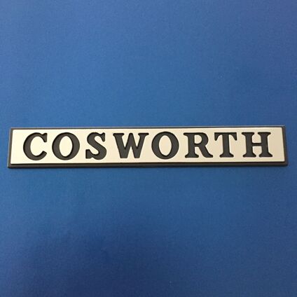 Cosworth Plastic Badge