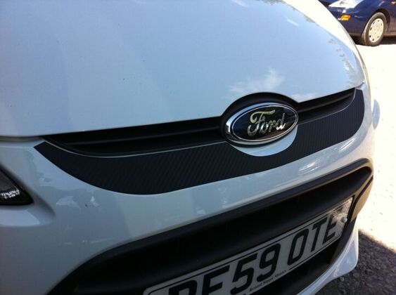 Fiesta Mk7 Front Bumper - Grille Vinyl
