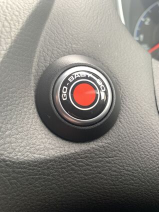 Go Baby Go - Start Button Badge - 20mm