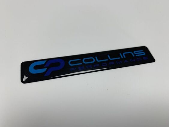 Collins Performance - Domed badge - 100x17mm