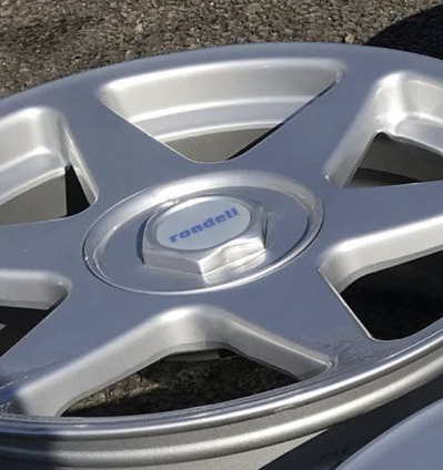 Rondell 60mm Wheel Centre Gel Overlays