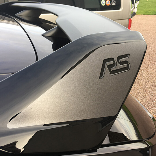 ADESIVI DECALCOMANIE MOTO: COPPIA ADESIVI LOGHI MOTO BIANCHI 100mm AD660096 - Foto 3