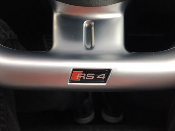 Audi RS4 Steering Wheel Gel Badge