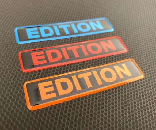 Edition Gel Badge