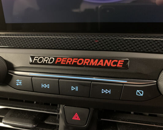 Ford Performance Gel Badge - 90x9mm