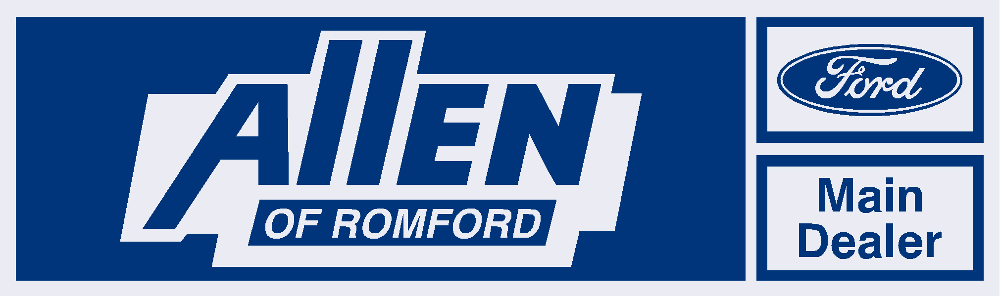 Allen Ford of Romford Dealer Sticker / DMB Graphics Ltd