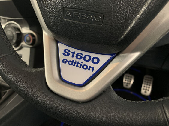 Fiesta Mk7 Lower Steering Wheel Badge - S1600 Edition
