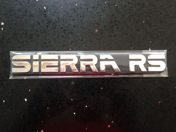 Sierra Sapphire RS Cosworth 2WD Rear Boot Badge - Seconds