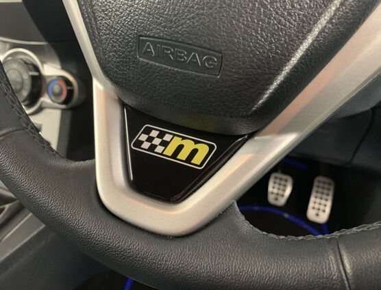 Fiesta Mk7.5 'M' Logo Badge for Steering Wheel