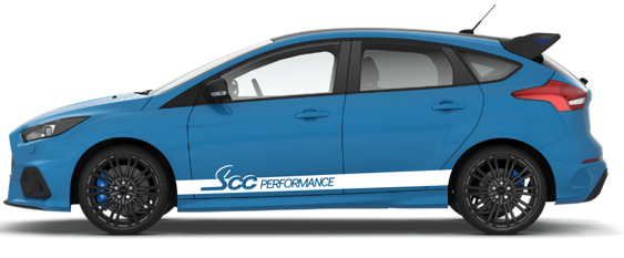 SCC Performance Side Stripes - PAIR