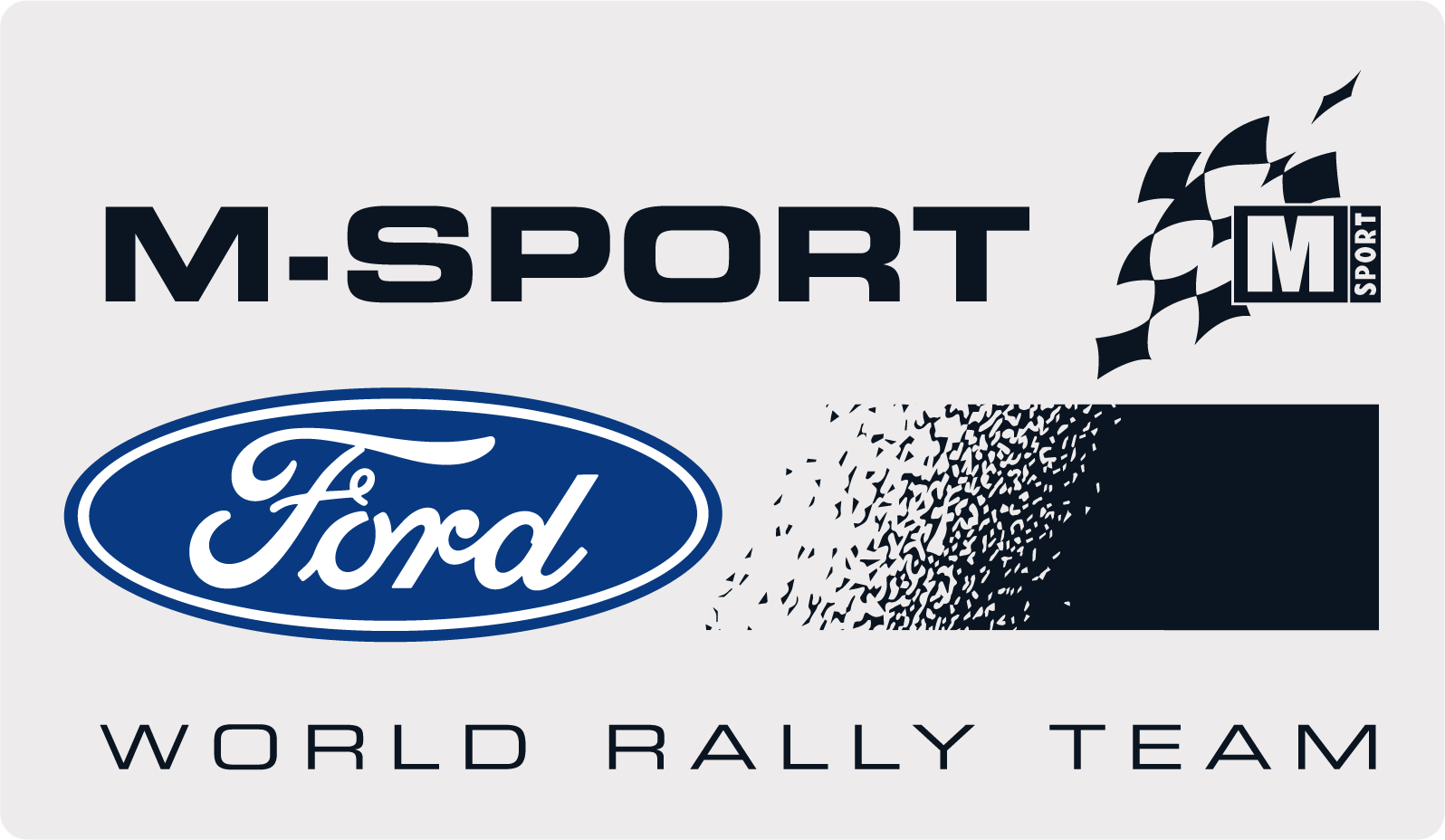 M Sport Ford World Rally Team Logo Sticker White m-sport-ford-world-rally-team-logo-sticker-white