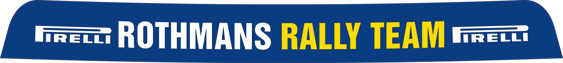 Rothmans Rally team - Pirelli Sunstrip