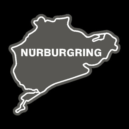 Nurburgring Track Decal - Original Style