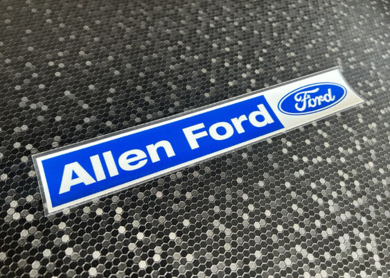 Allen Ford - Ford - Dealer Sticker