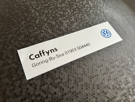 Caffyns - Goring by Sea - VW - Dealer Sticker