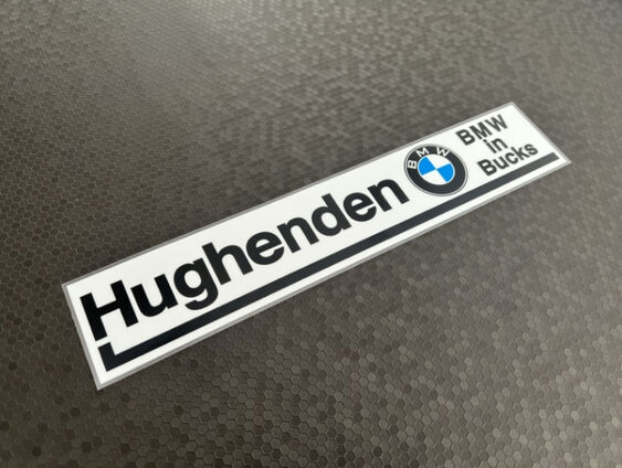 Hughenden - Bucks - BMW - Dealer Sticker