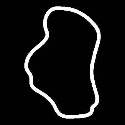 Thruxton Track Outline